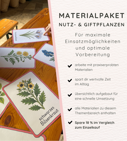 Material package: Useful and poisonous plants
