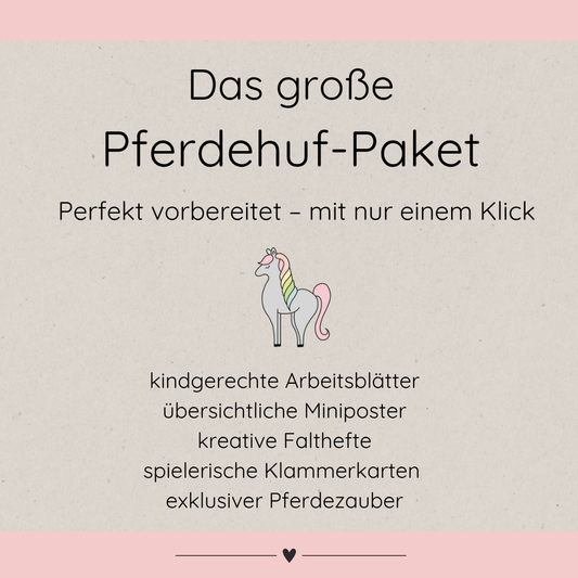 Unser Pferdehuf-Bundle