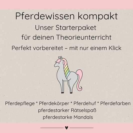 Materialpony Starterpaket