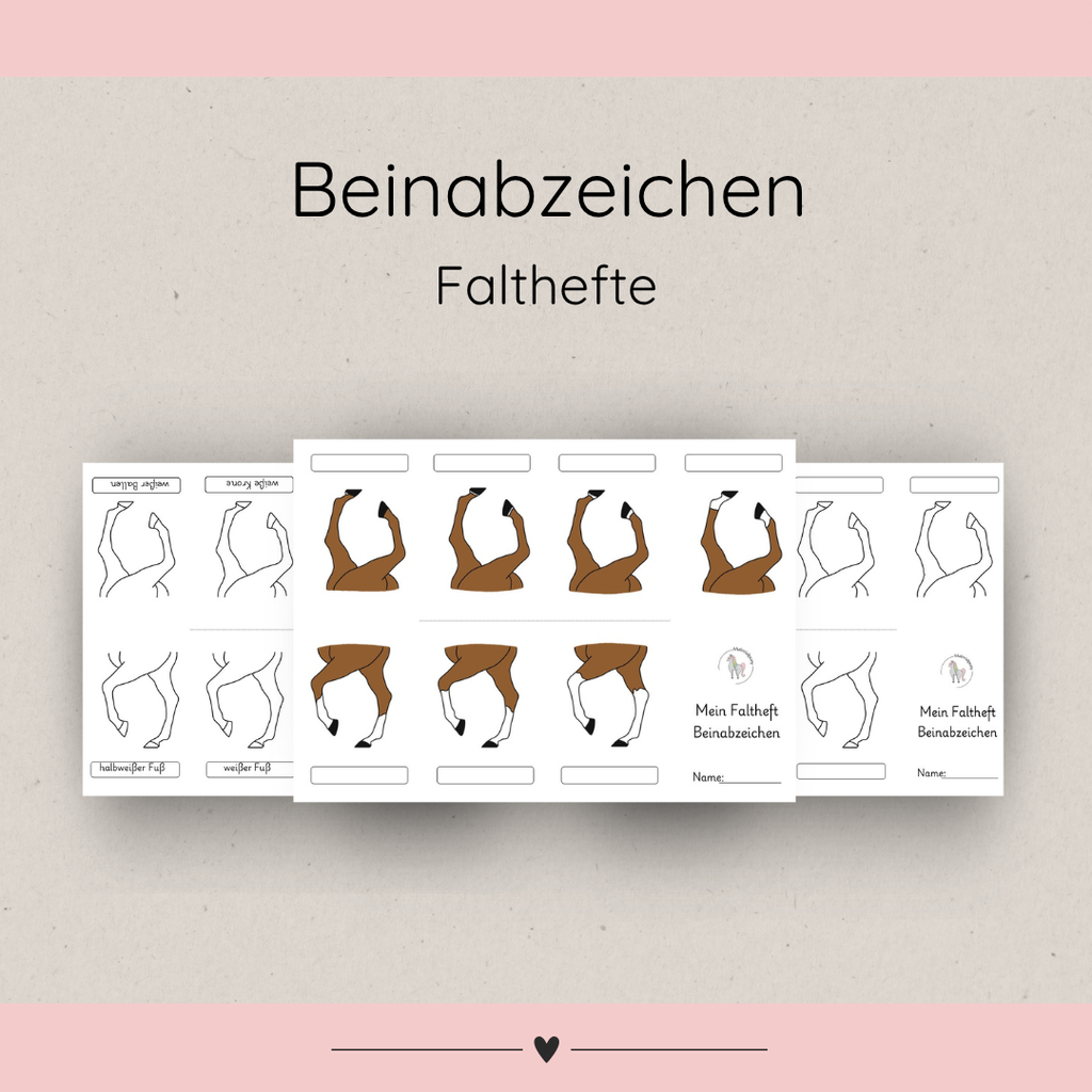 Falthefte Beinabzeichen