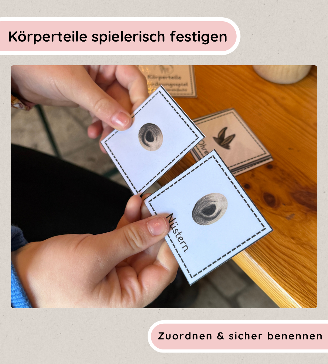 Zuordnungsspiel Eselkörper – Körperteile spielerisch festigen (Kopie)