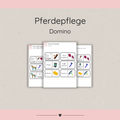 Lerndominos Pferdepflege