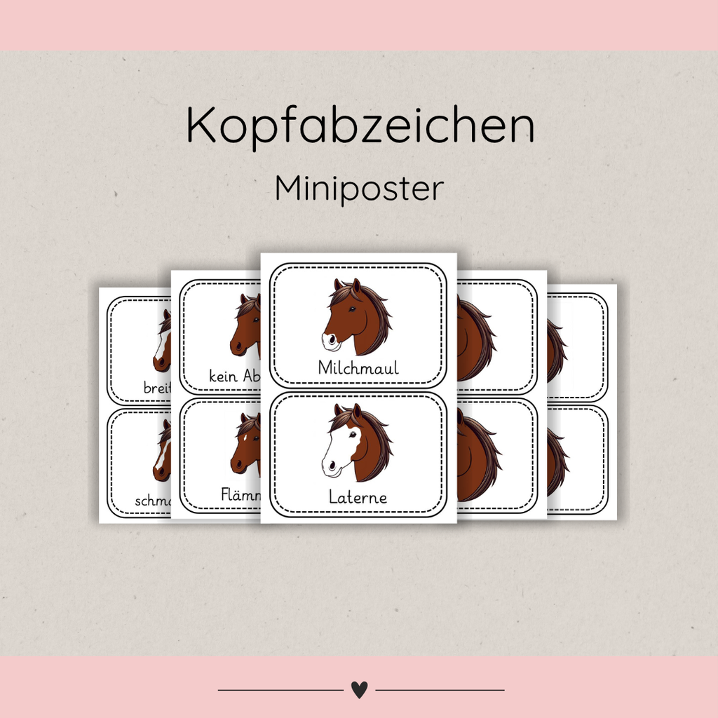 Miniposter Kopfabzeichen