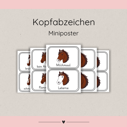 Mini-poster Head Badges