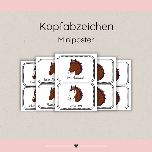 Mini-poster Head Badges