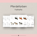 Falthefte Pferdefarben