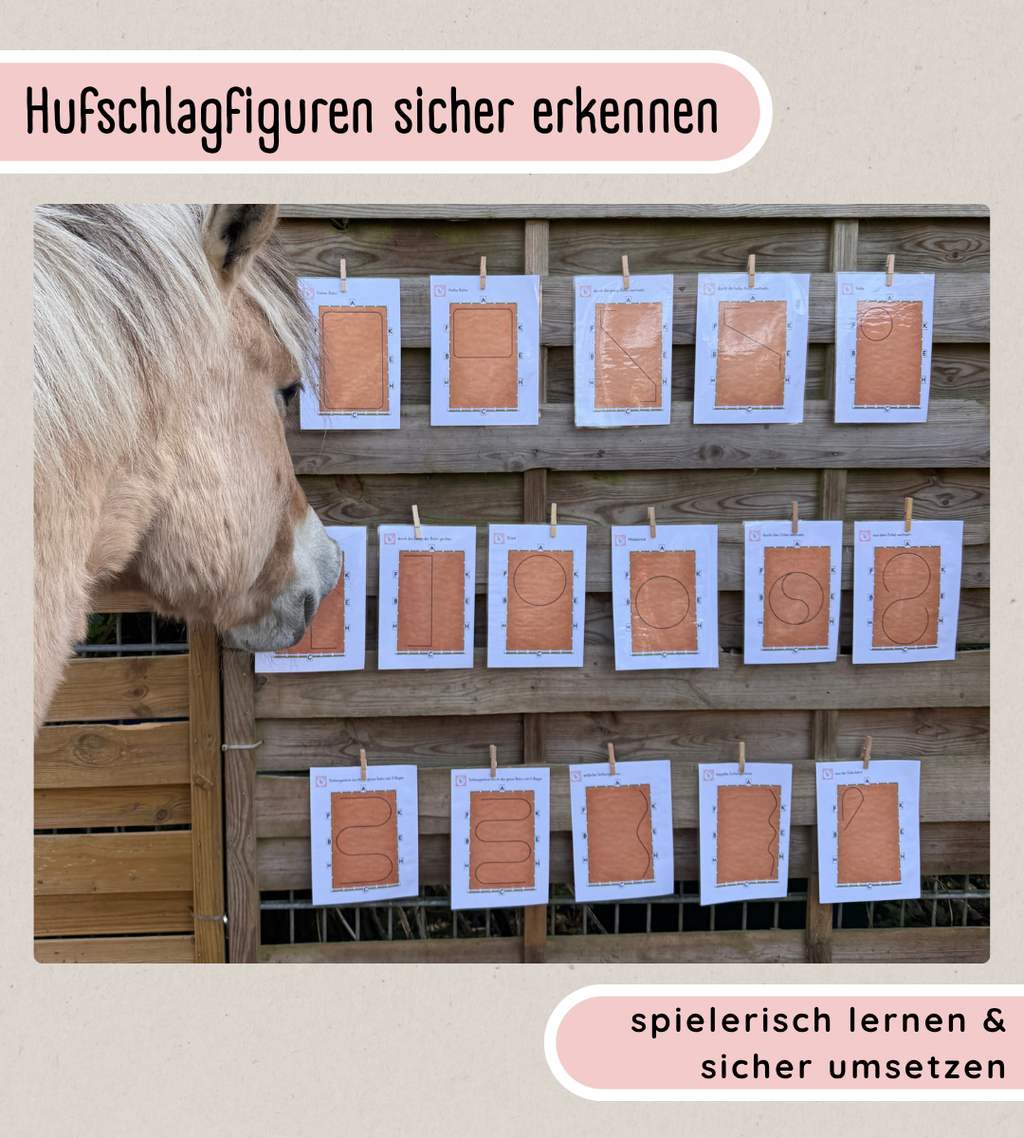 kindgerechtes Lernmaterial - Hufschlagfiguren spielerisch lernen
