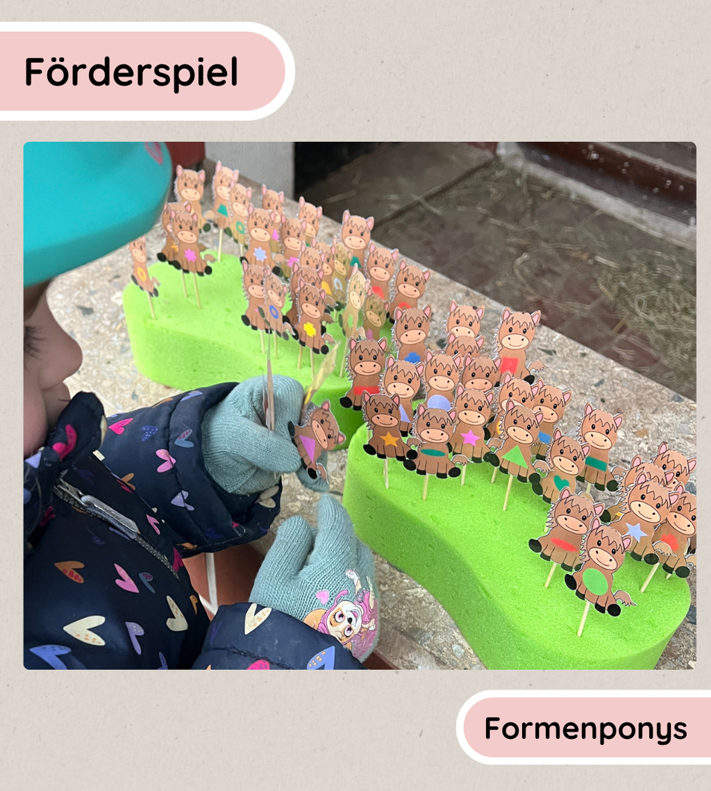 Förderspiel - Formen-Ponys