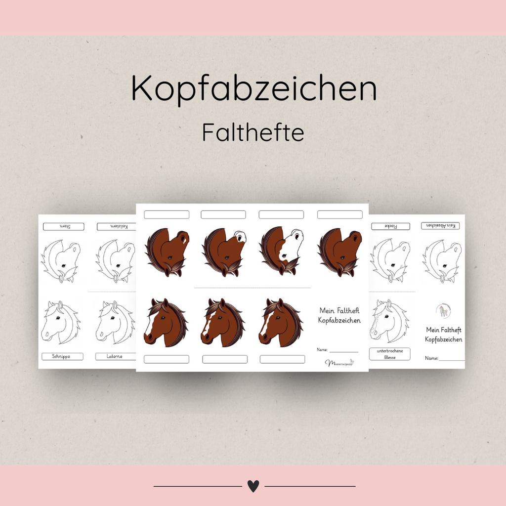 Falthefte Kopfabzeichen