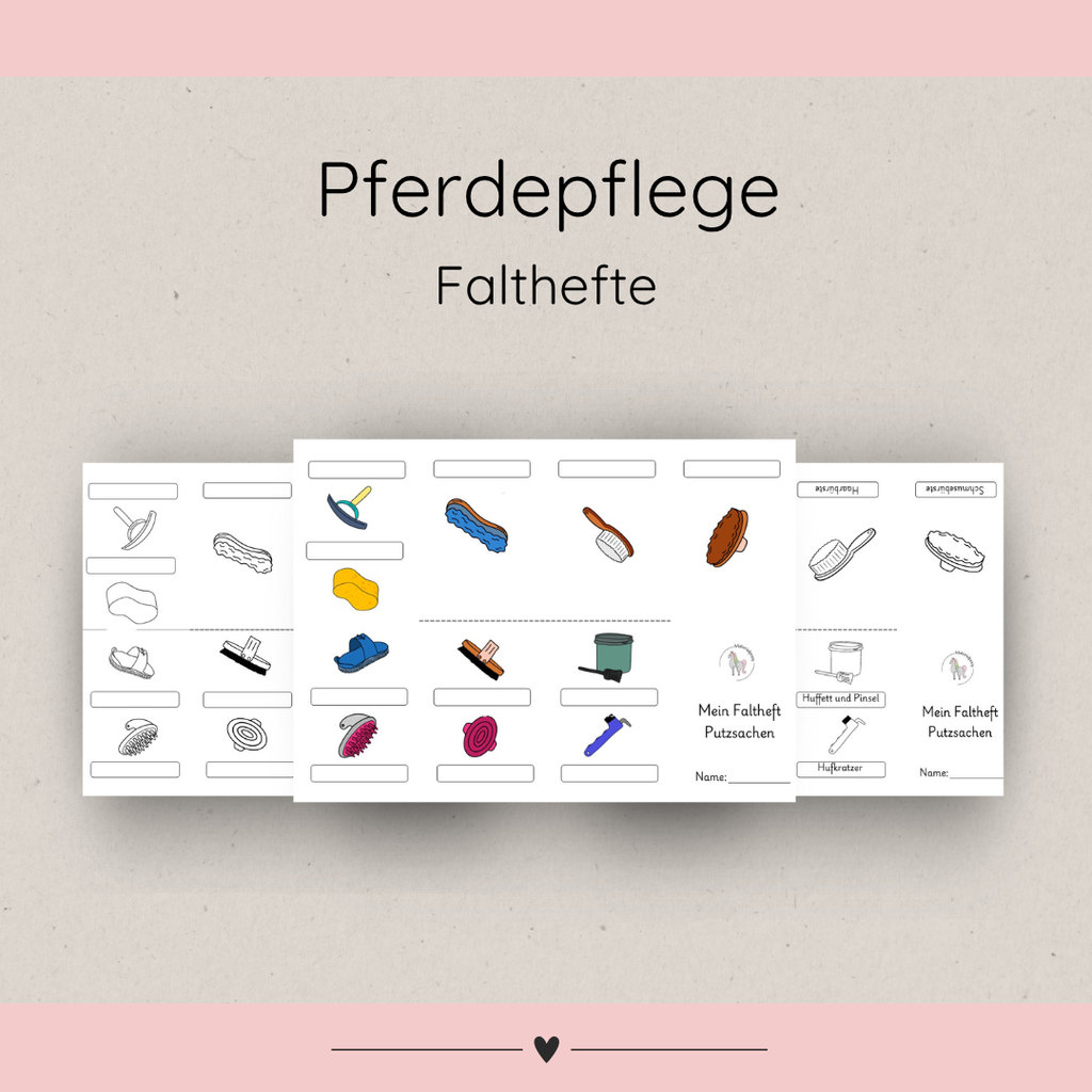 Falthefte Pferdepflege