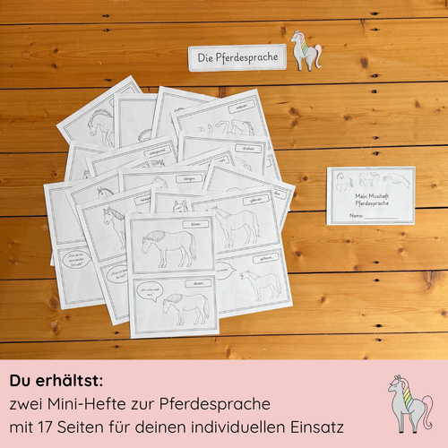 Miniheft Pferdesprache