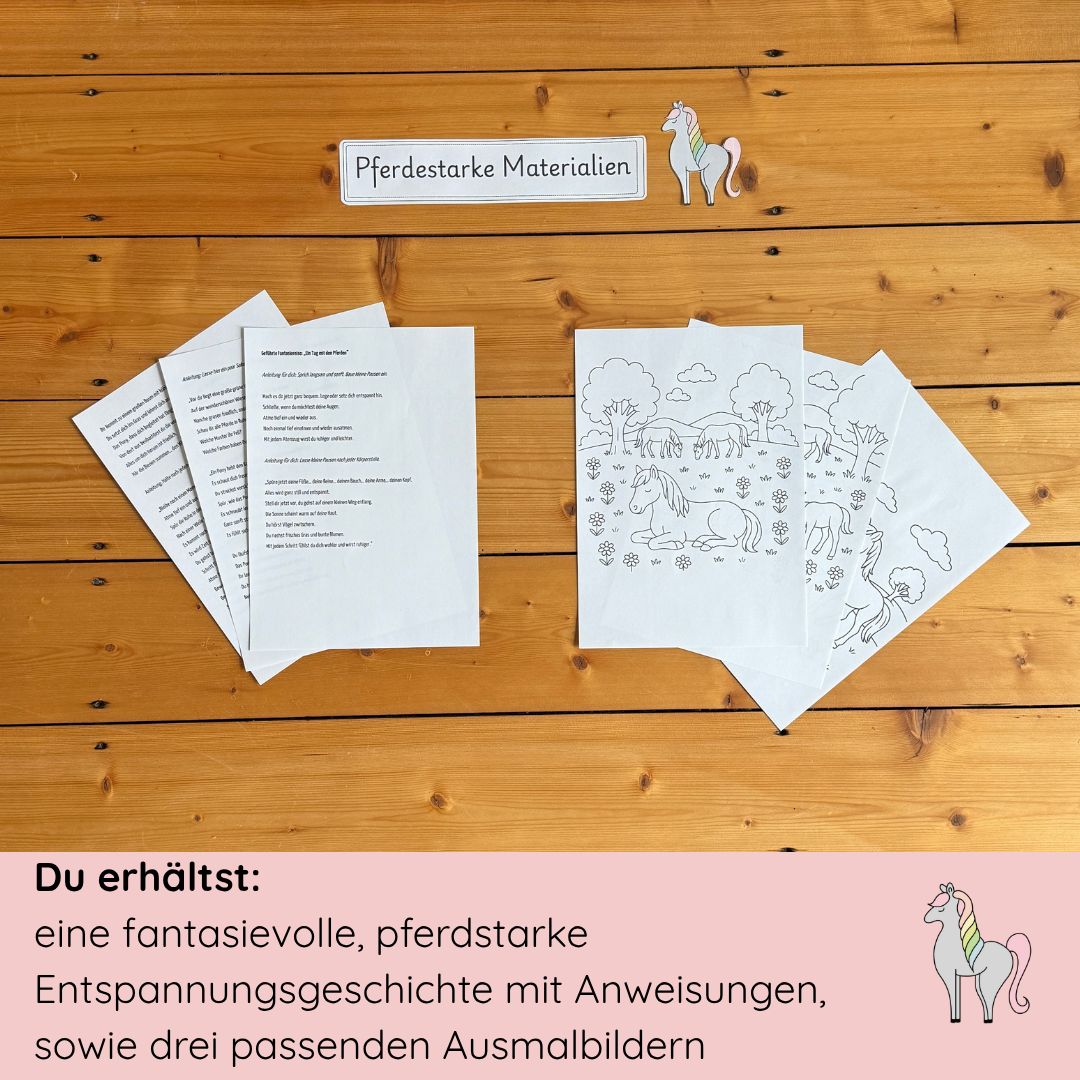 Pferdestarke Entspanungsgeschichte