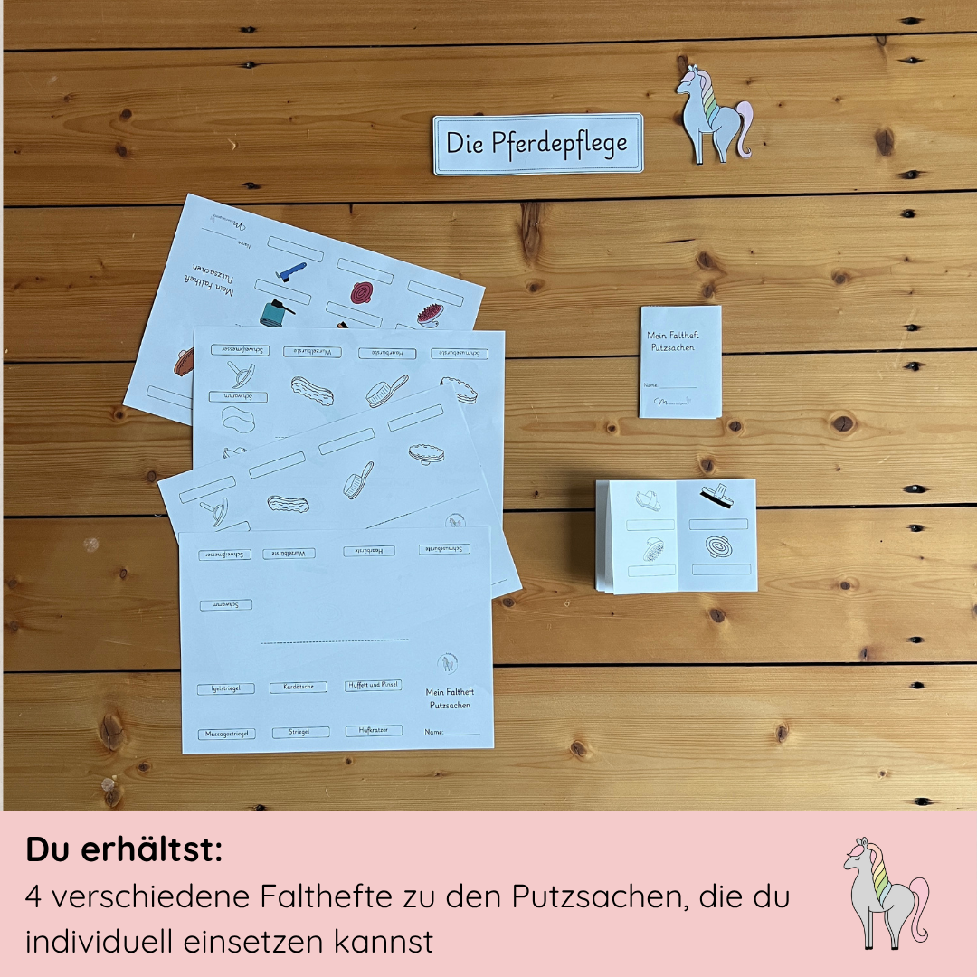 Falthefte Pferdepflege