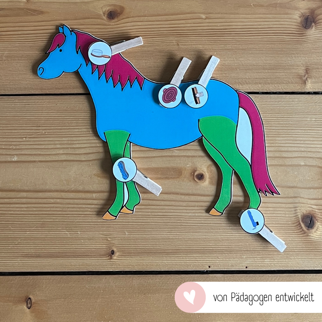 Klammerpony Pferdepflege