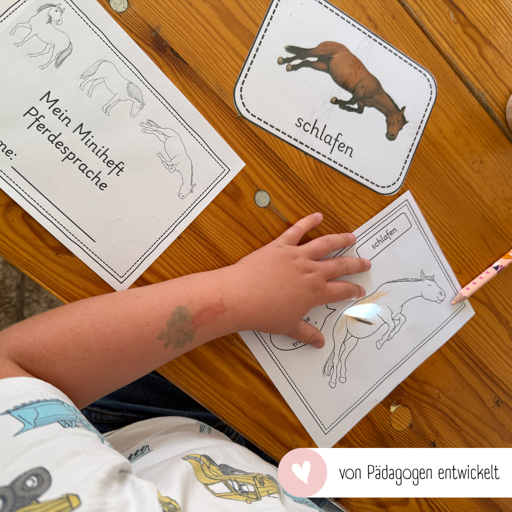 Miniheft Pferdesprache