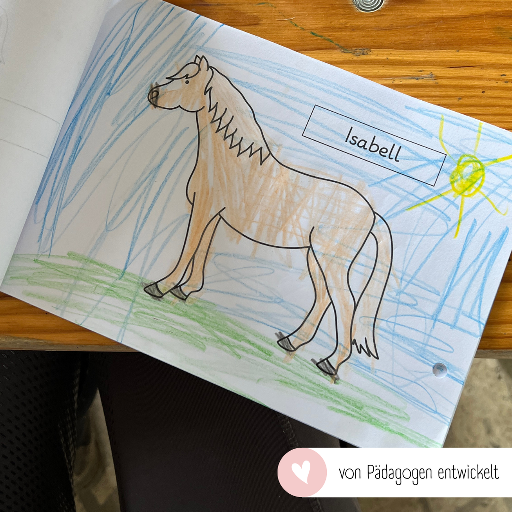 Miniheft Pferdefarben