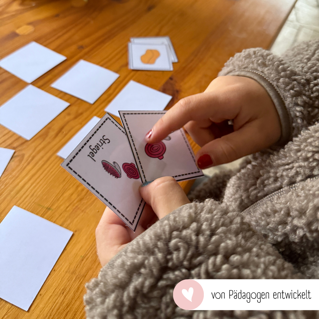 Zuordnungsspiele Pferdepflege / Putzsachen