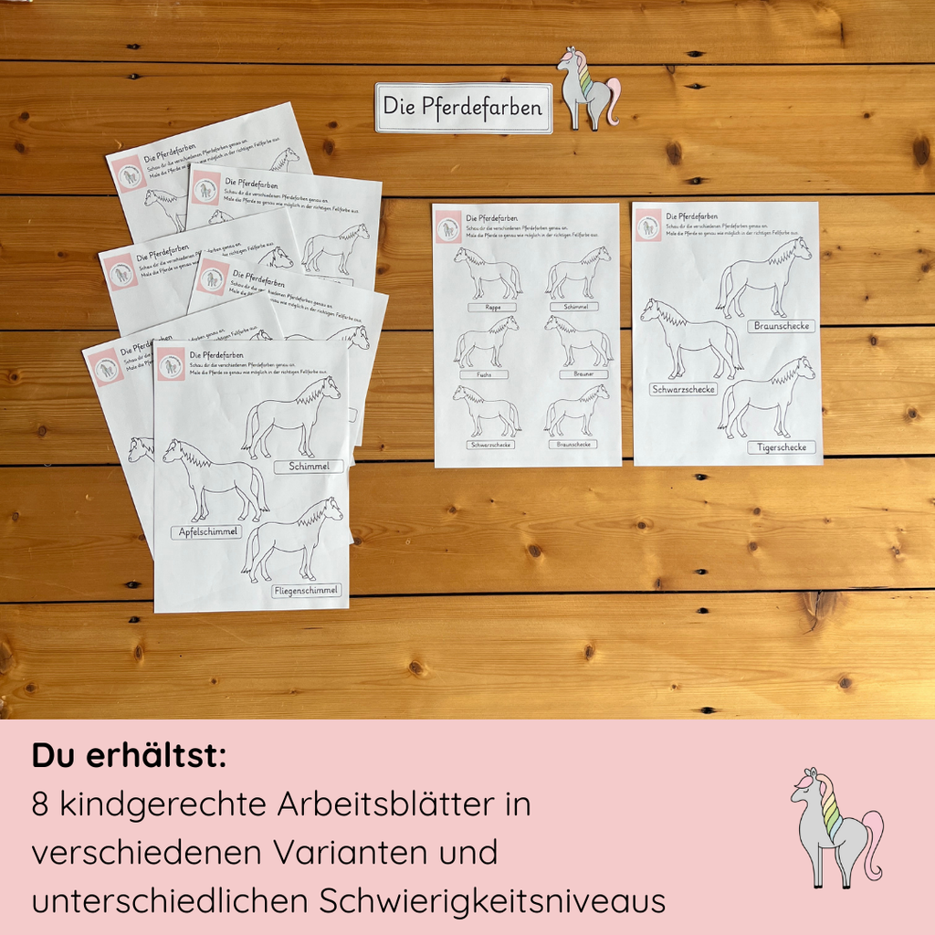 Unser Pferdefarben-Bundle