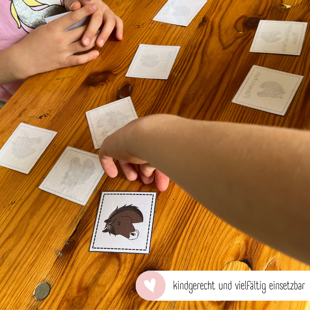 Zuordnungsspiele Kopfabzeichen