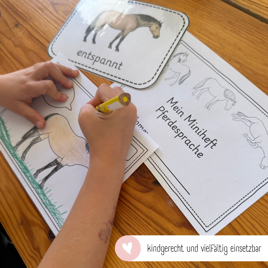 Miniheft Pferdesprache