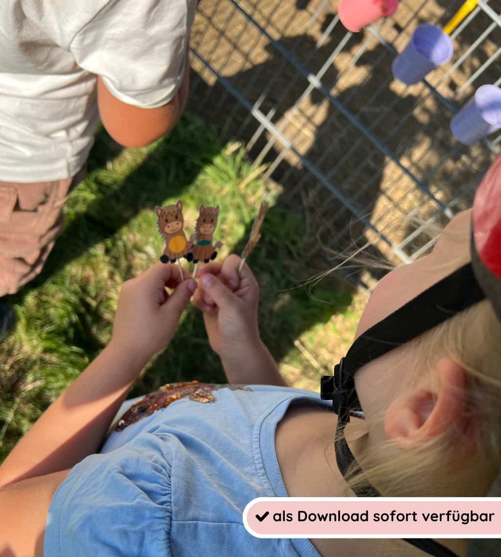 Förderspiel - Formen-Ponys
