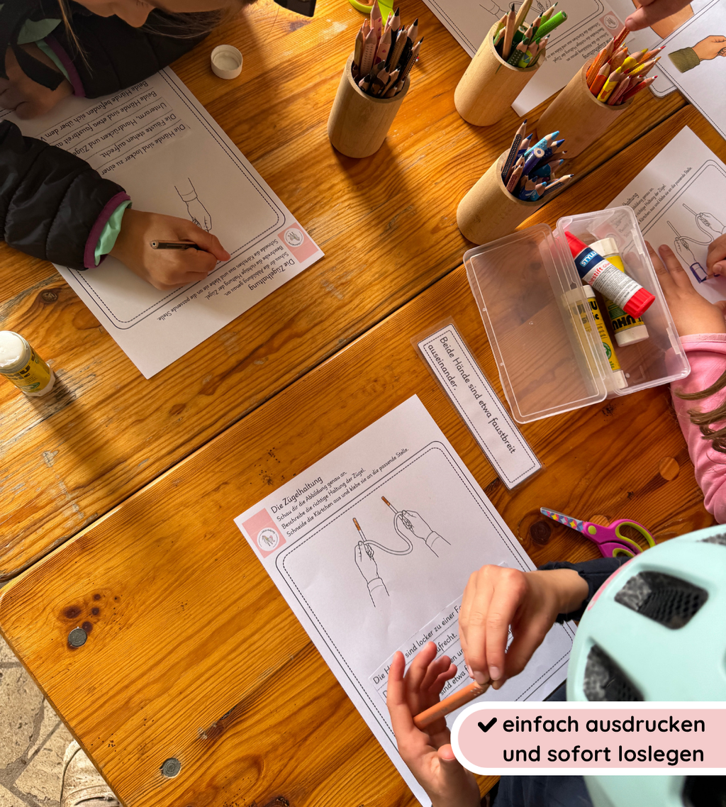 Zügelhaltung kindgerecht erklären und verstehen