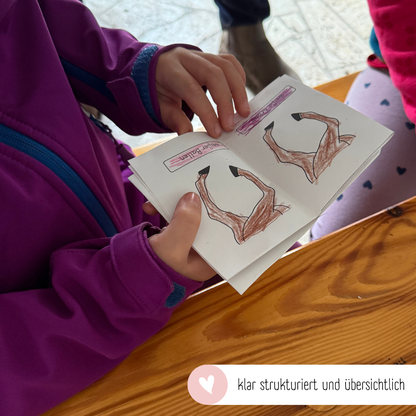 Foldable leggings badge