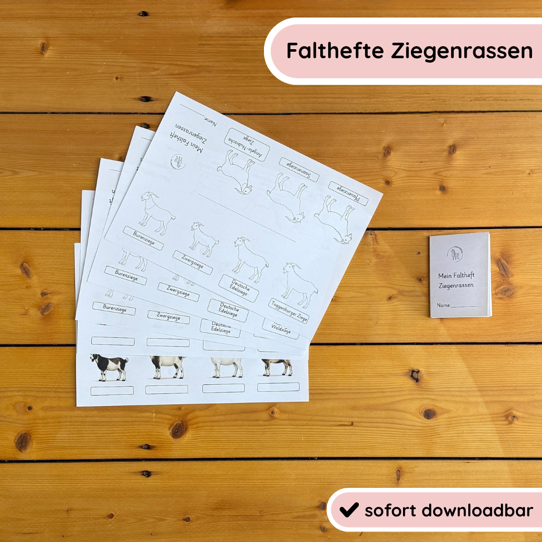 Falthefte Ziegenrassen
